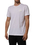 Dolce & Gabbana White Cotton Logo Patch Crew Neck Men T-shirt